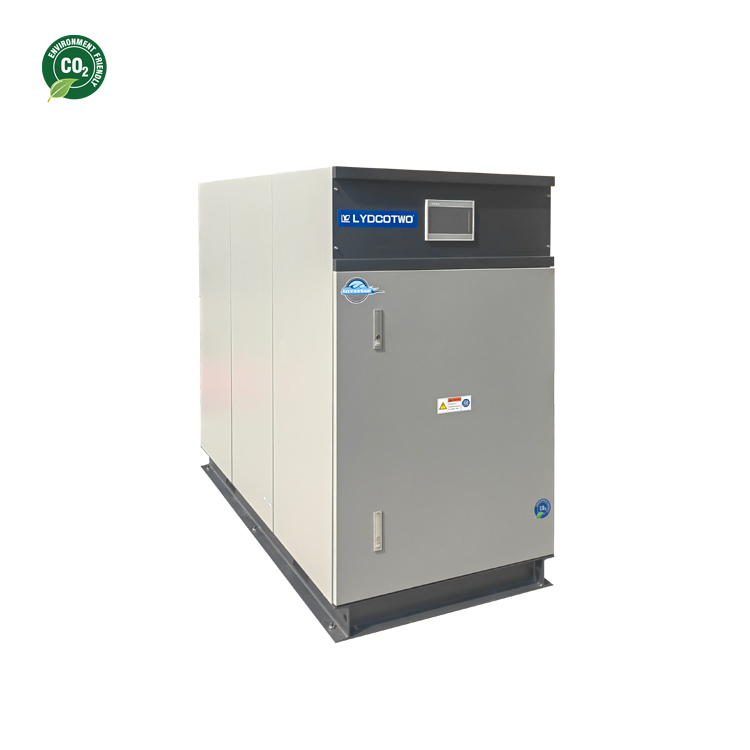 160 kW Wasserquelle R744 Wärmepumpe für gewerbliche Zwecke